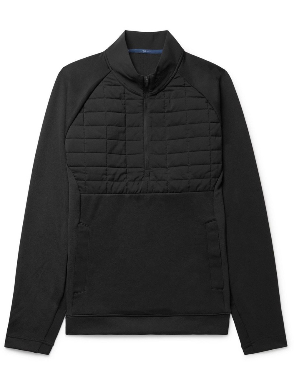 SOLD Adidas Golf Prime Green Frost Guard Half Zip Pullover Jacket Size Med Black
